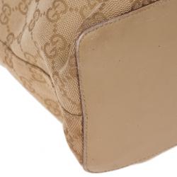مملوكة مسبقًا Gucci GG Monogram Canvas Bucket Bag