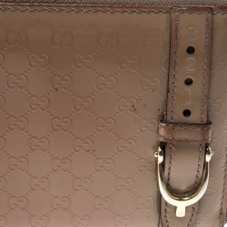 مملوكة مسبقًا محفظة غوتشي سحاب ملتف جلد لامعة غوتشيسيما مايكرو بيج