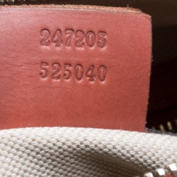 Pre Owned Gucci Brown/Beige GG Canvas Medium Vintage Web Boston Bag