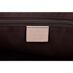 مملوكة مسبقًا Gucci  Beige/Pink GG Canvas Sukey Bag