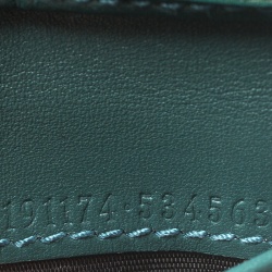 Gucci Ocean Blue Crocodile Bifold Wallet