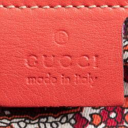 Pre Owned Gucci Multi-color Suede Race Bag