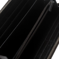Gucci Beige GG Supreme Canvas Zip Around Wallet 