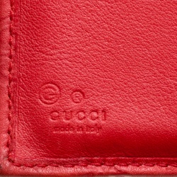Gucci Red Guccissima Leather Wallet
