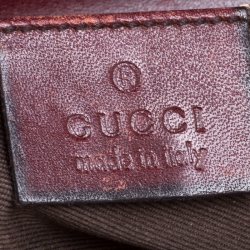 مملوكة مسبقًا حقيبة كلاتش غوتشي سلسلة ويب هورسبيت كانفاس GG سوداء