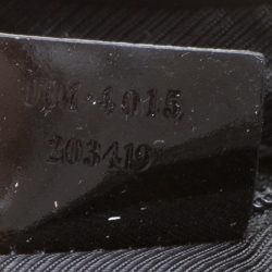 Pre Owned Gucci Black GG Canvas and Patent Leather Jackie Chain Hobo