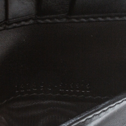 Gucci Black GG Canvas Compact Wallet