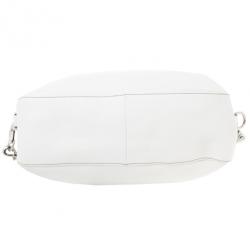 مملوكة مسبقًا Gucci White Icon Bit Top Handle Bag