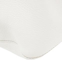 مملوكة مسبقًا Gucci White Icon Bit Top Handle Bag