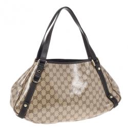 Pre Owned Gucci GG Crystal Abbey Tote