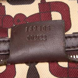 Gucci Dark Brown Guccissima Leather Hobo