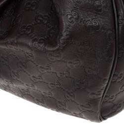 Pre Owned Gucci Guccissima Leather Medium Tote