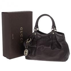 Pre Owned Gucci Guccissima Leather Medium Tote
