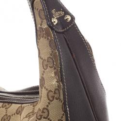 Pre Owned Gucci GG Monogram Canvas Amalfi Hobo 