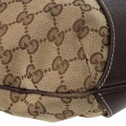 Pre Owned Gucci GG Monogram Canvas Amalfi Hobo 