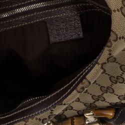 Pre Owned Gucci GG Monogram Canvas Amalfi Hobo 