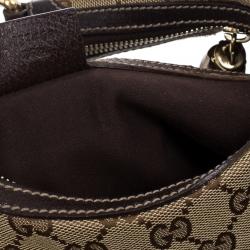 Pre Owned Gucci GG Monogram Canvas Amalfi Hobo 