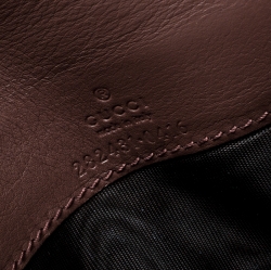 Gucci Beige GG Canvas and Leather Sukey Continental Wallet