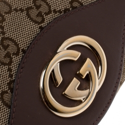 Gucci Beige GG Canvas and Leather Sukey Continental Wallet