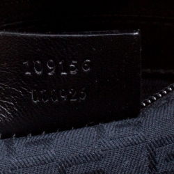 مملوكة مسبقًا Gucci Black Leather Shoulder Bag