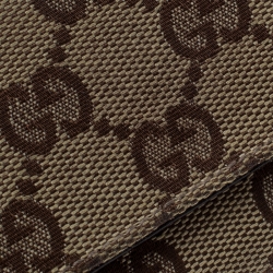 Gucci Beige GG Canvas Coin Purse Wallet