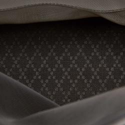 Pre Owned حقيبة يد غوتشي نسيج شبكي سوداء