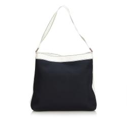 Pre Owned Gucci Black Nylon Shoulder Bag