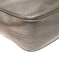 Pre Owned Gucci Beige Leather Small Soho Disco Shoulder Bag