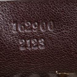 Pre Owned Gucci Green Python Small Pelham Shoulder Bag