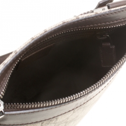 مملوكة مسبقًا Gucci Beige/Brown GG Canvas and Leather Crossbody Bag
