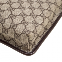 مملوكة مسبقًا Gucci Beige/Brown GG Canvas and Leather Crossbody Bag
