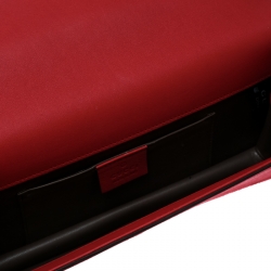 Pre Owned Gucci Pink Suede Broadway Abend Clutch 