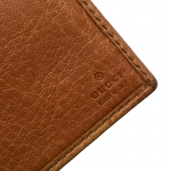 Gucci Yellow Leather Horsebit Continental Wallet