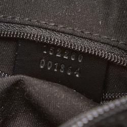 Pre Owned Gucci Black Jacquard GG Everyday Bag