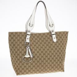 Pre Owned Gucci Monogram Icon Bit Tote