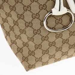 Pre Owned Gucci Monogram Icon Bit Tote
