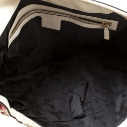 Pre Owned Gucci Multicolor Leather Large Harlequin Patchwork Hysteria Clutch