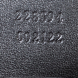 مملوكة مسبقًا Gucci Black Guccissima Leather Medium Icon Bit Boston Bag