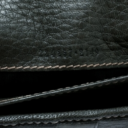 Pre Owned Gucci Grey Guccissima Leather Continental Wallet