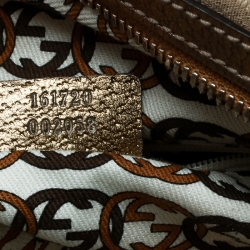 مملوكة مسبقًا حقيبة غوتشي برينسي بوسطن جلد وكانفاس GG بيج