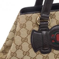 Pre Owned Gucci Dressage Large Tote Bag