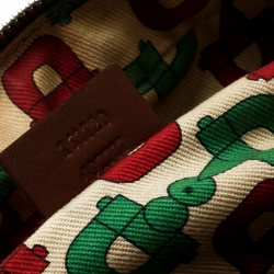 Pre Owned Gucci Brown Guccissima Leather Princy Boston Bag