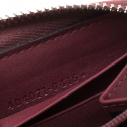 مملوكة مسبقًا Gucci Beige GG Supreme Canvas Blooms Zip Around Wallet