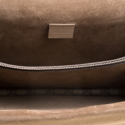 مملوكة مسبقًا حقيبة كتف غوتشي ديونيسوس كانفاس سوبريم GG بيج متوسطة