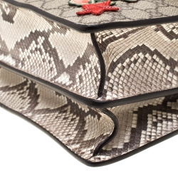 مملوكة مسبقًا حقيبة كتف غوتشي ديونيسوس مزخرفة بانثر متوسطة جلد مت عددة الألوان