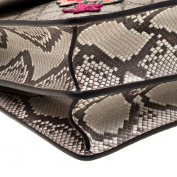 مملوكة مسبقًا حقيبة كتف غوتشي ديونيسوس مزخرفة بانثر متوسطة جلد متعددة الألوان