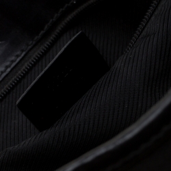 Pre Owned Gucci Black GG Canvas and Leather Jackie O Hobo