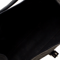 Pre Owned Gucci Black GG Canvas and Leather Jackie O Hobo