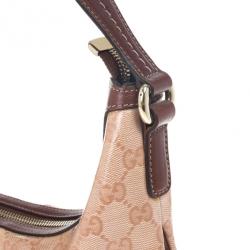 مملوكة مسبقًا Gucci Pink GG Crystal Coated Canvas Duchessa Medium Hobo Bag