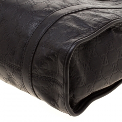 Pre Owned Gucci Brown Guccissima Leather Bardot Joy Shoulder Bag